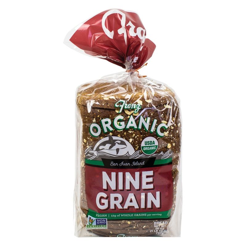 FranzSan Juan 9 Grain Organic Bread - 26oz