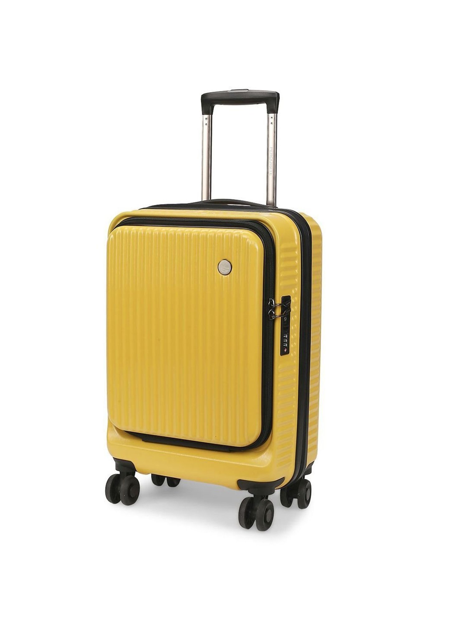 Perquisite Y2K Luxe Range Yellow Hard 20" Cabin Luggage
