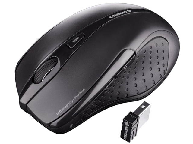 Cherry JW-T0100 Black RF Wireless Ergonomic Mouse