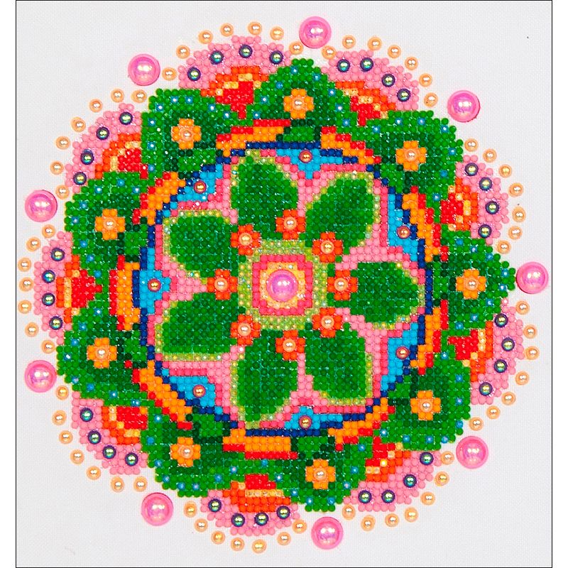 Diamond Dotz Diamond Embroidery Facet Art Kit 10"X8"-Flower Mandala