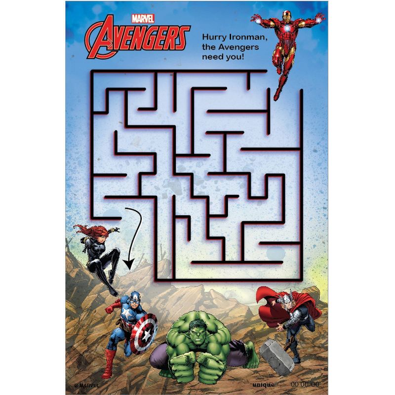 Avengers 48pc Party Favors