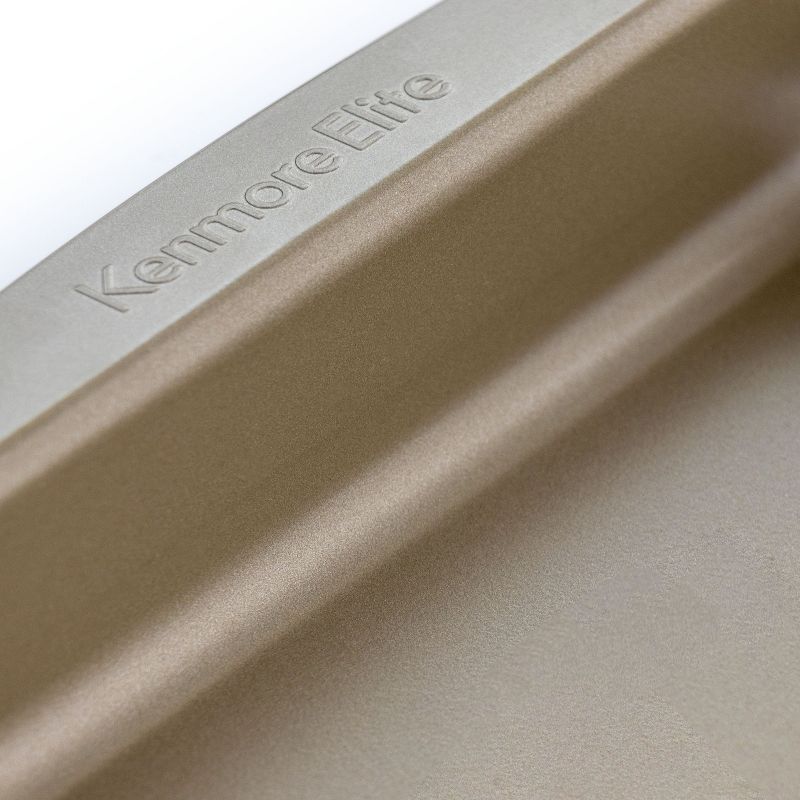 Kenmore Elite 15 Inch Nonstick Carbon Steel Rectangular Cookie Sheet