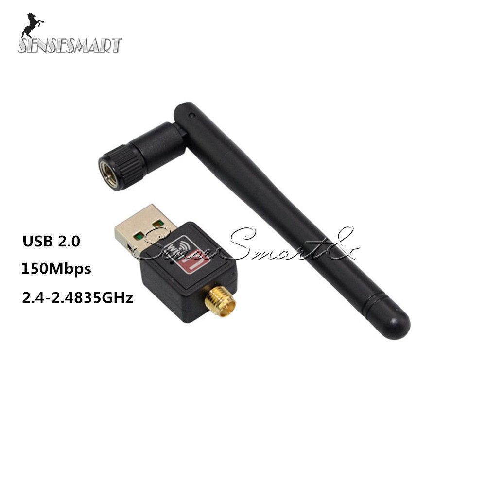 150Mbps USB 2.0 802.11N/G/B Mini WiFi Antenna LAN Card Adapter Wireless Network