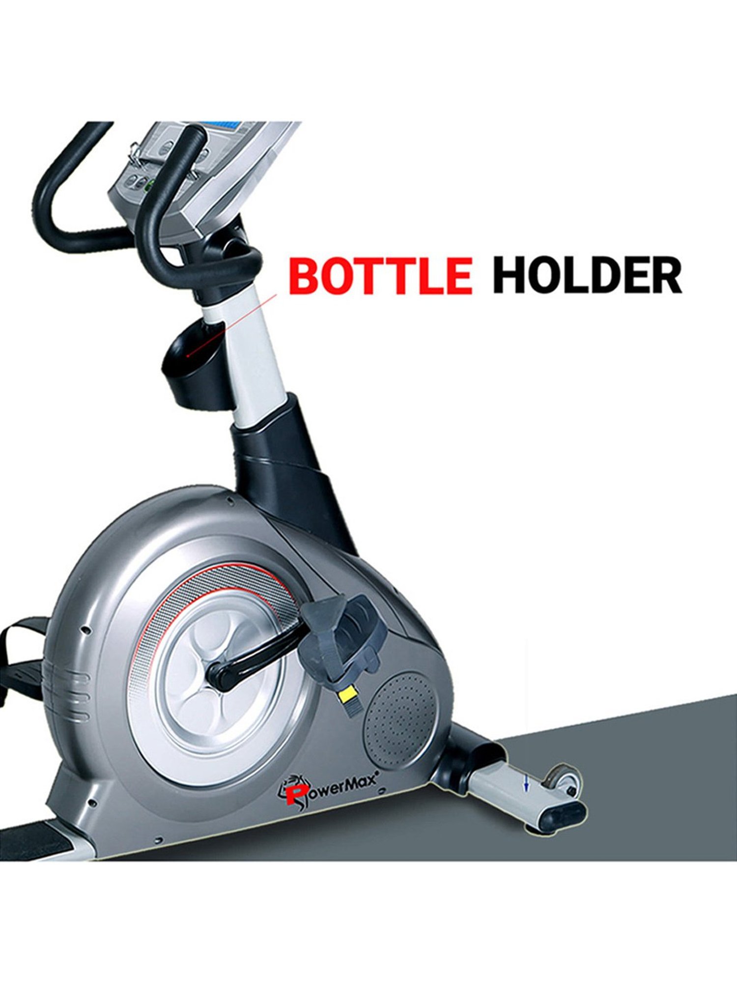 PowerMax Fitness B-S2 Spin Bike (Black)