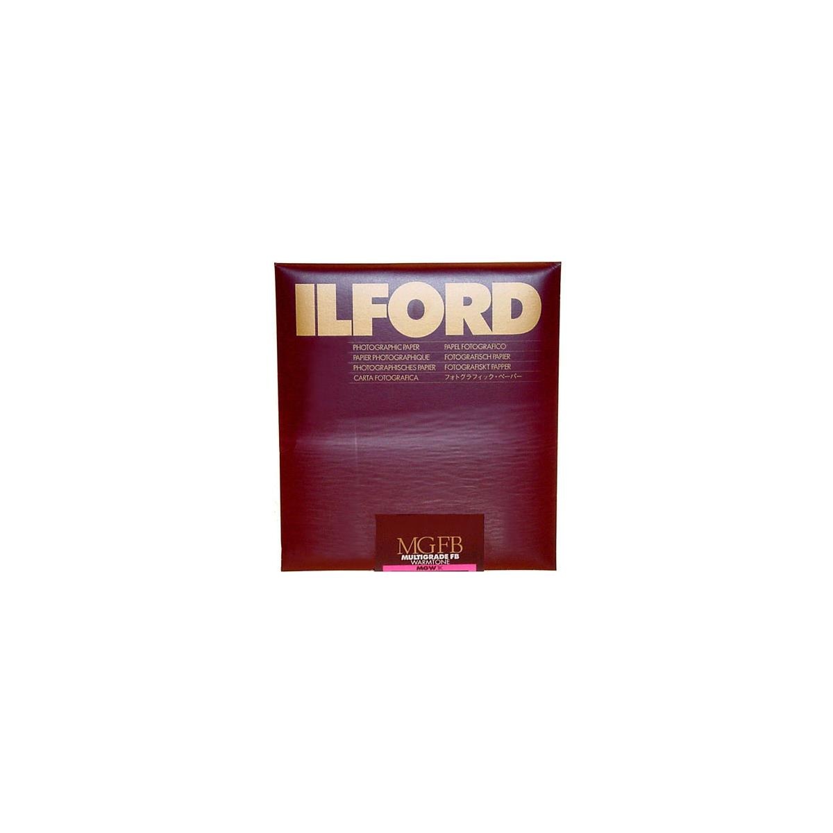 Ilford Multigrade FB Warmtone VC Enlarging Paper, Semi Matte, 8x10", 250 Sheets,