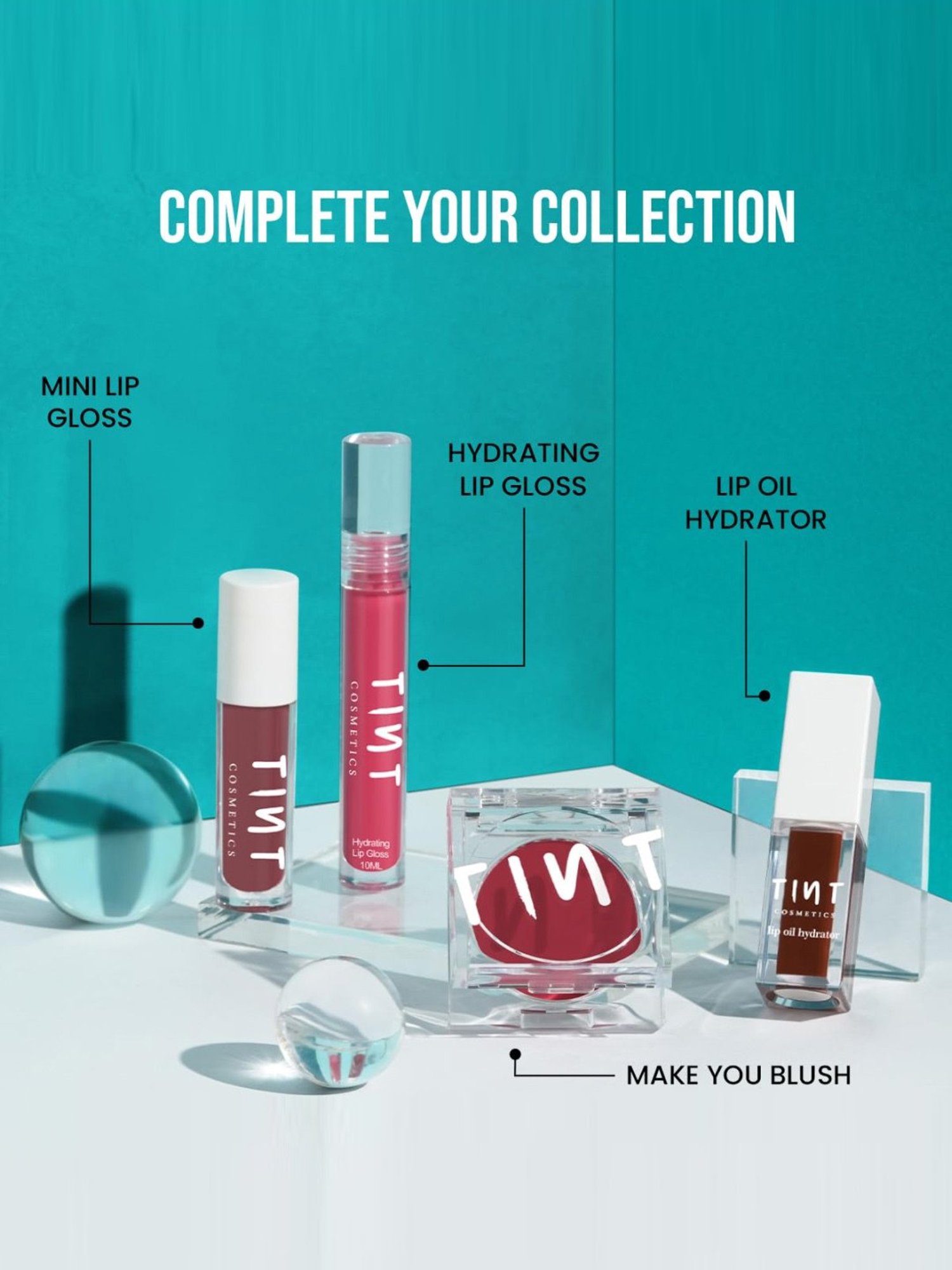 Tint Cosmetics Natural Lip Oil Hydrator Dawn - 6 ml