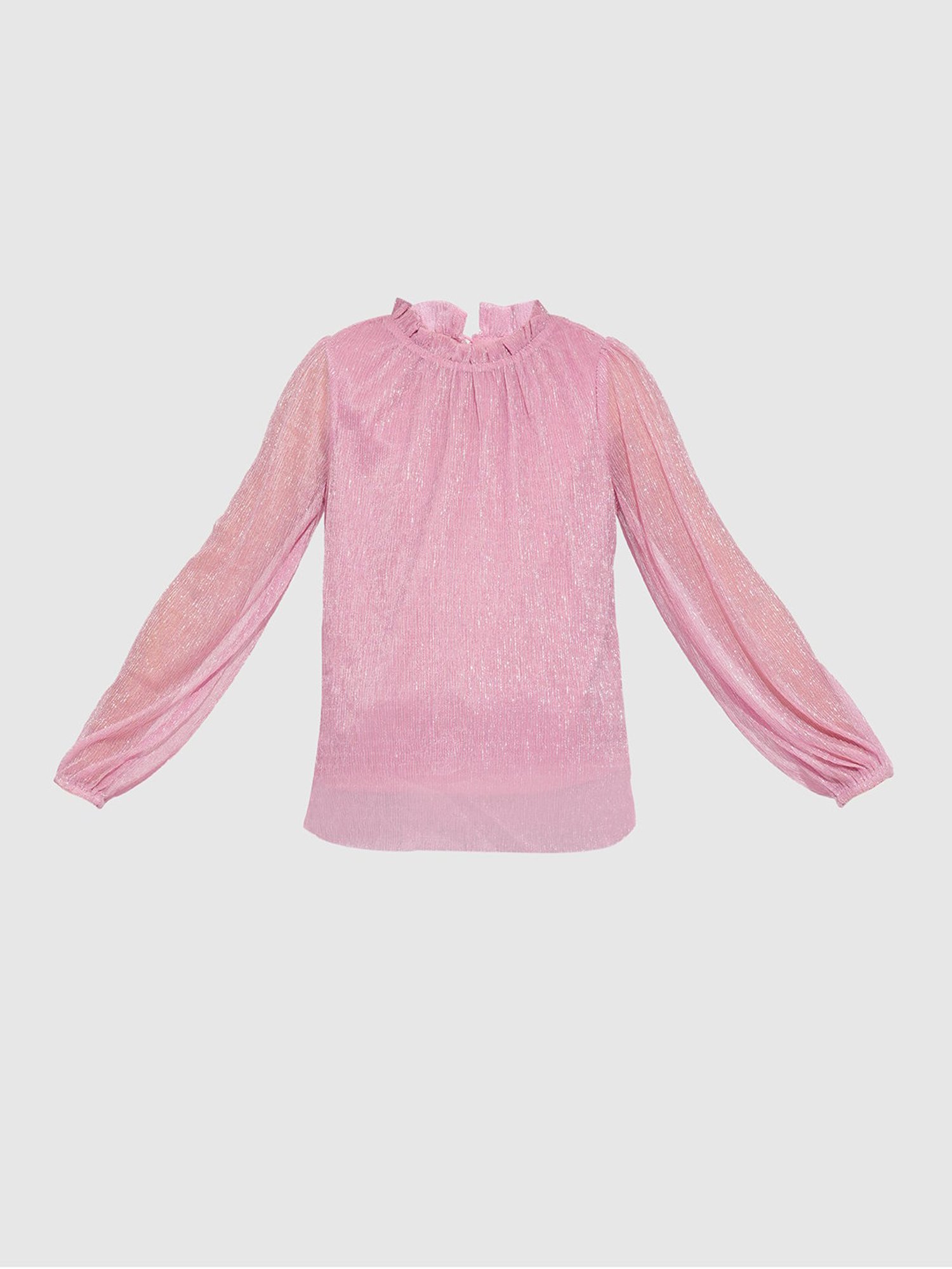 VERO MODA GIRL Kids Roseate Spoonbill Textured Top