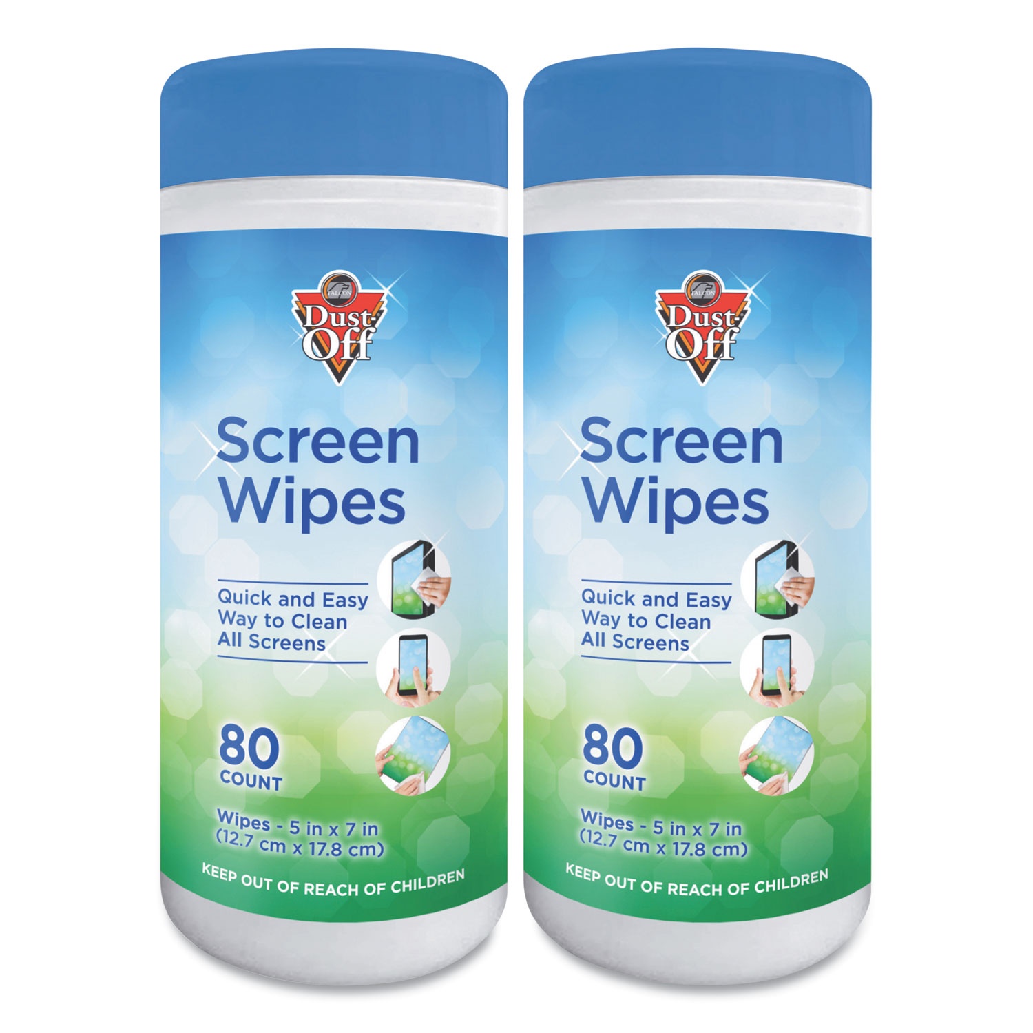 Falcon Dust-Off Wipes/Cloths 2/Pack (DSCT2) 717813