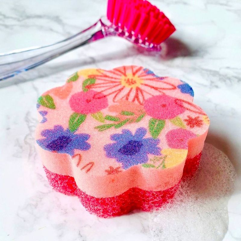 Deluxe Aluminum Handle Toilet Brush with Fully Removable Liner White - Bath Bliss