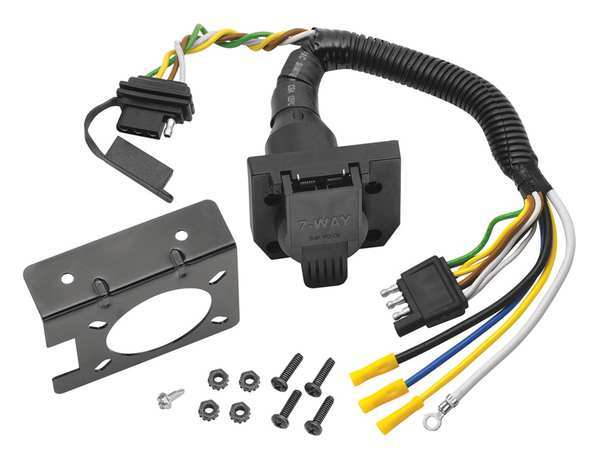 REESE 85343 Adapter 4-Way Flat to 7-Way