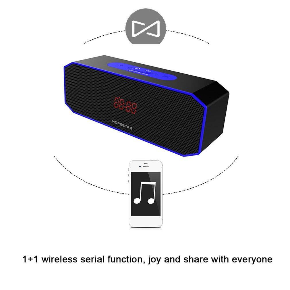HOPESTAR P8 Portable Wireless Bluetooth Speaker Music Player Power Bank