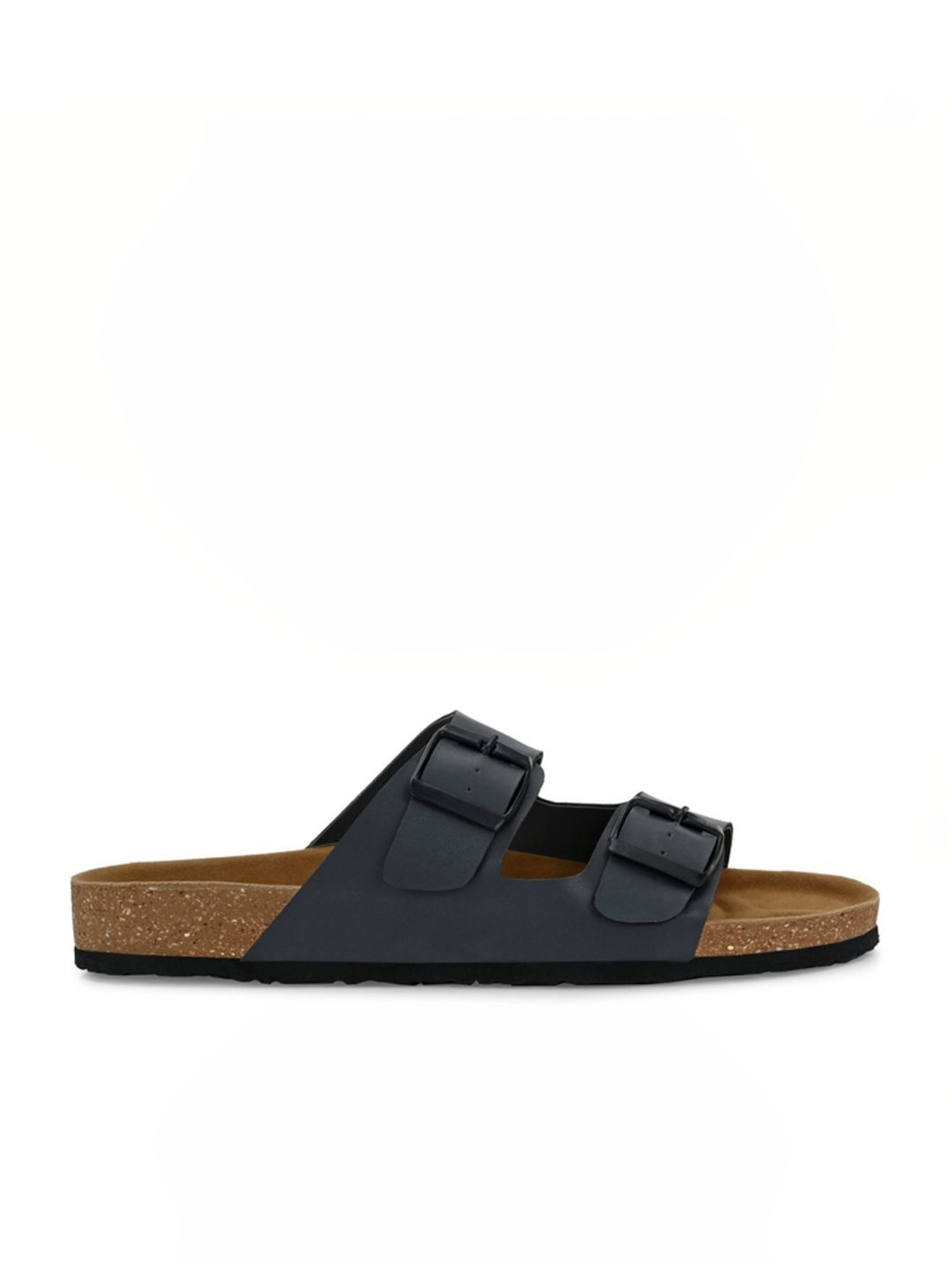 Hoversole Men's Grey Cork Casual Sandals