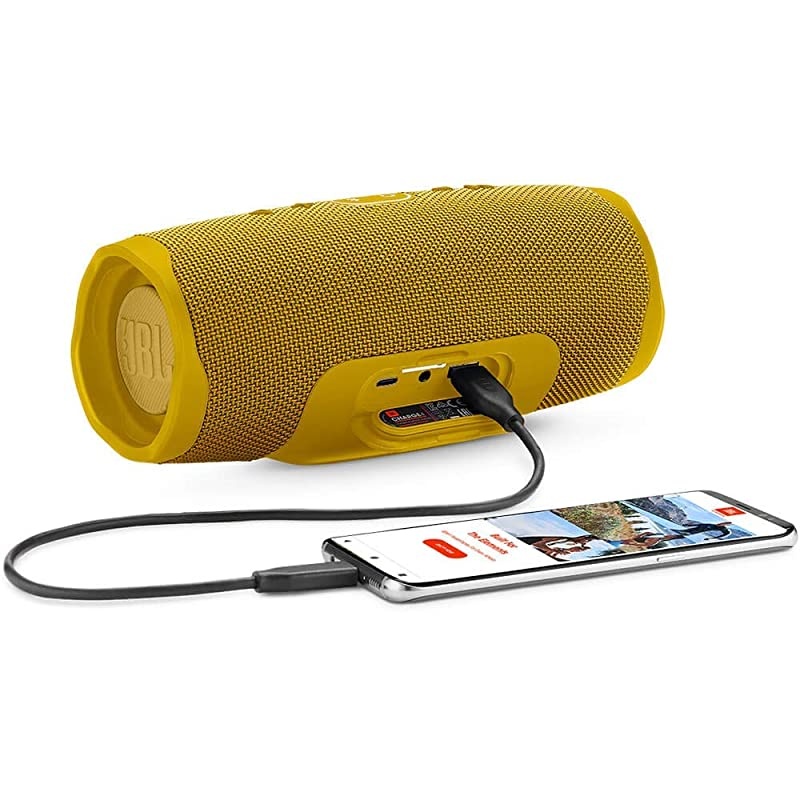 Charge 4 Waterproof Portable Bluetooth Speaker Yellow