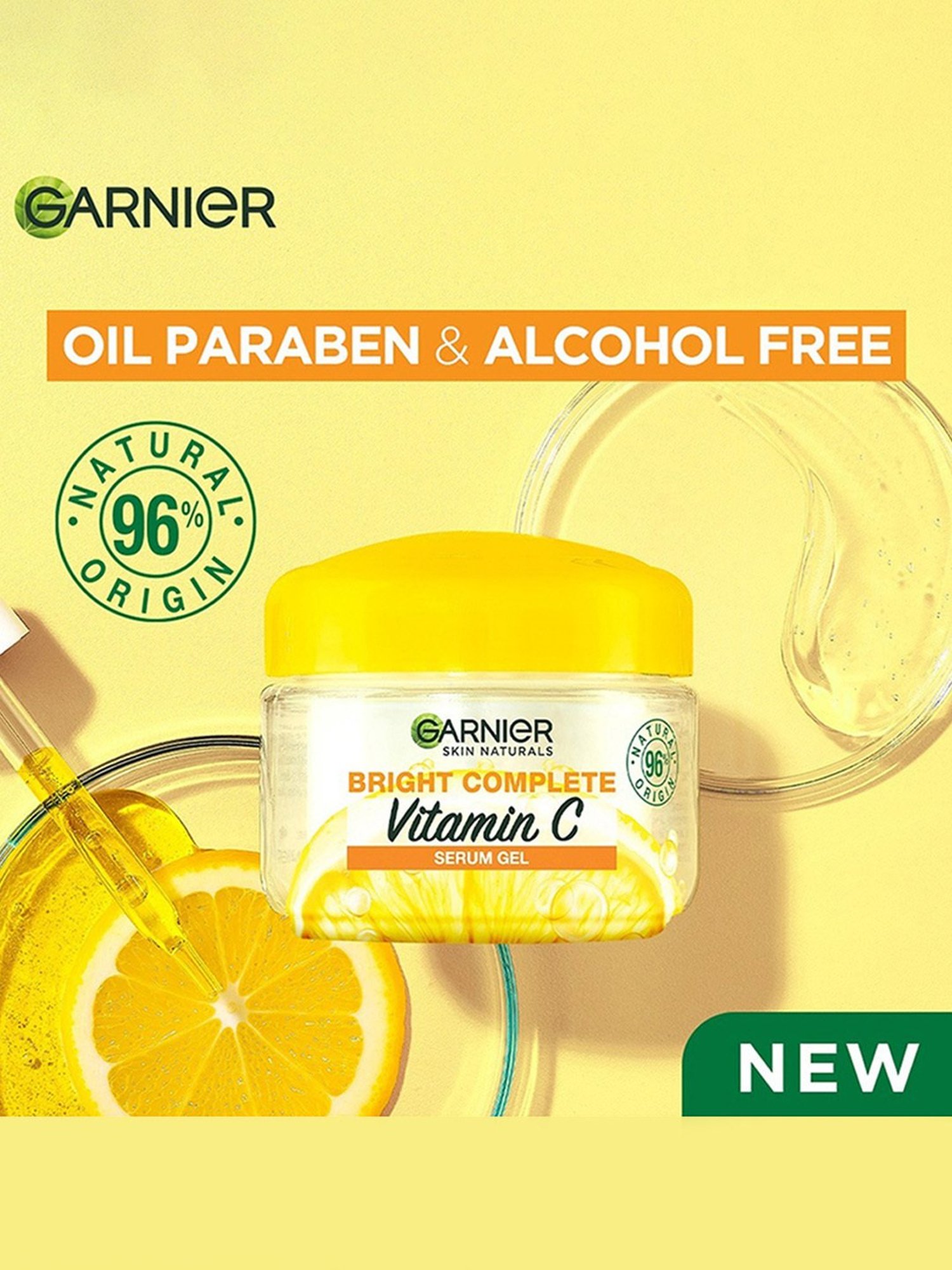 Garnier Bright Complete Vitamin C Serum Gel - 45 gm