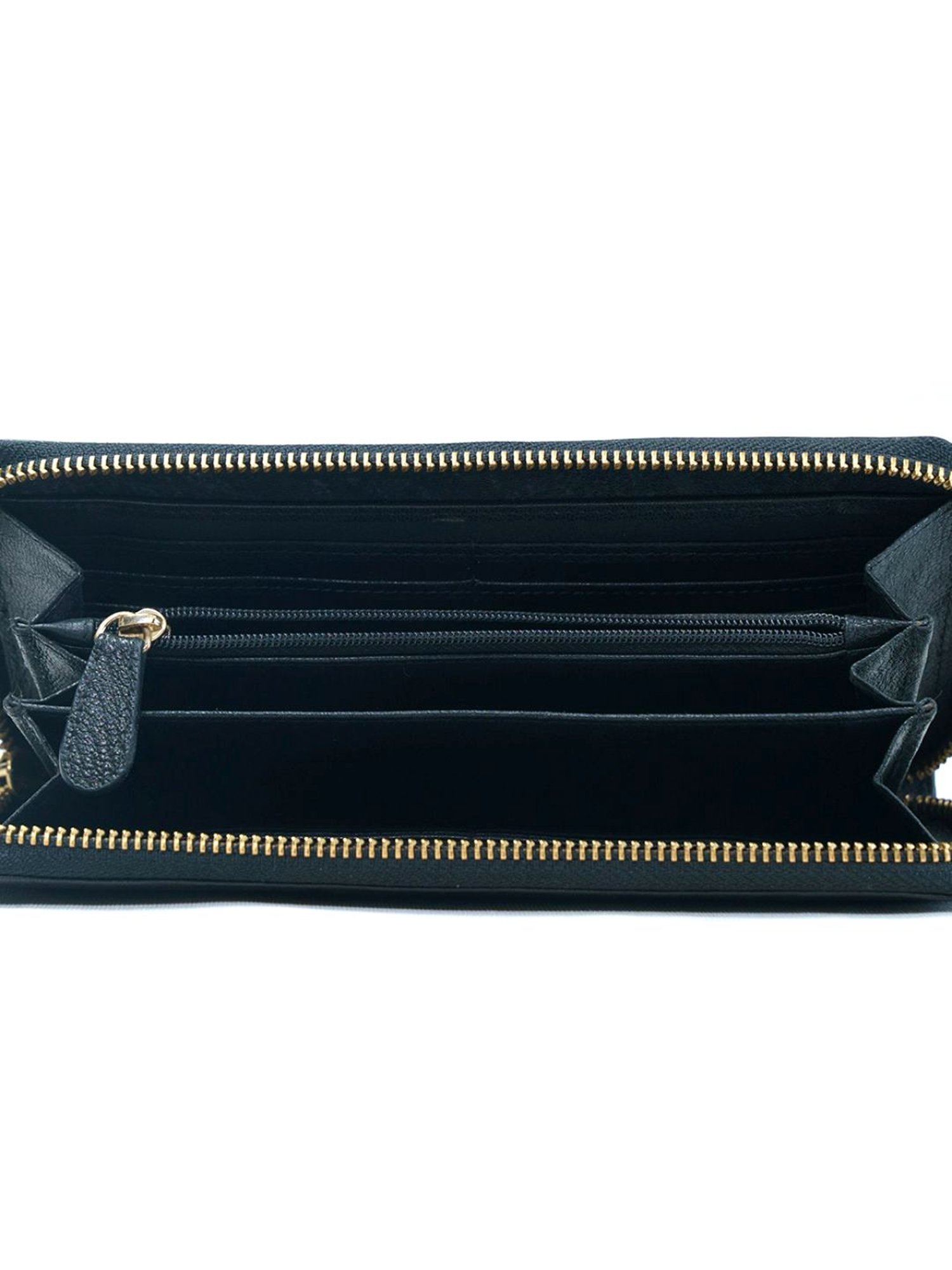 RI2K London Light Tan Leather Textured Zip around Wallet