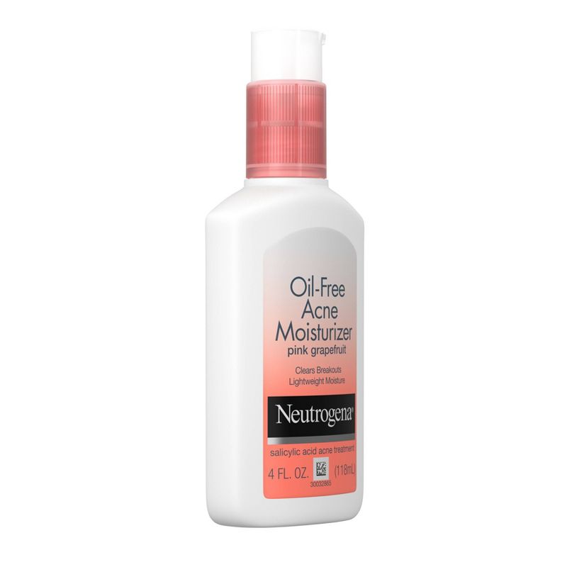 Neutrogena Oil-Free Acne Moisturizer Pink Grapefruit - 4oz