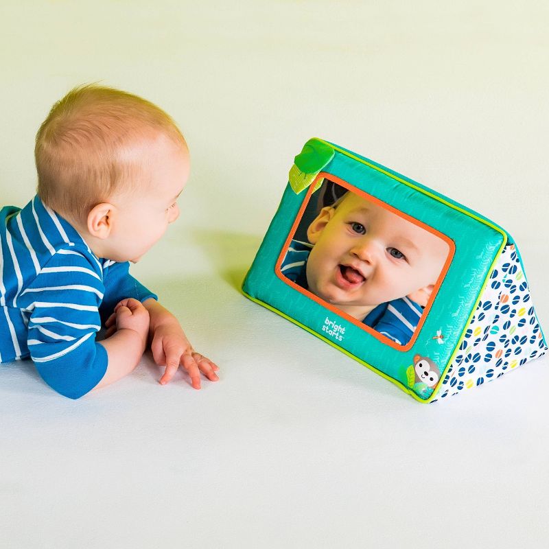 Bright Stars Sit and See Safari Floor Mirror