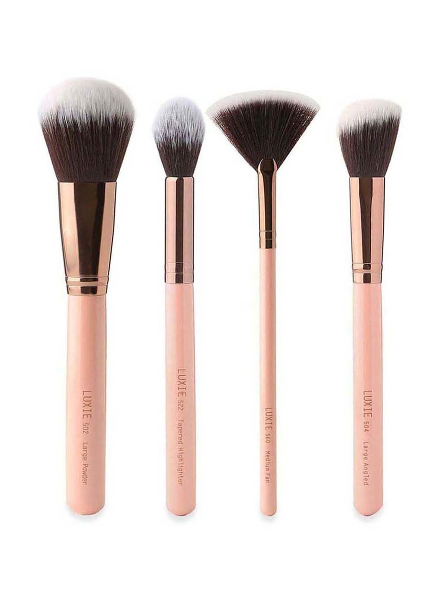 Luxie Rose Gold Classic Face Brush Gift Set