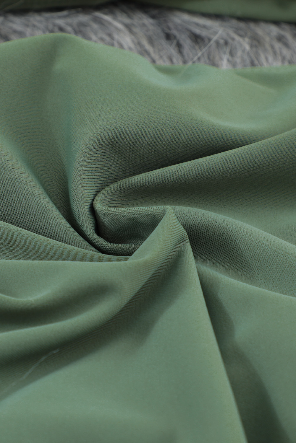 Green Sexy Bubble Sleeves High Waisted Swimsuit