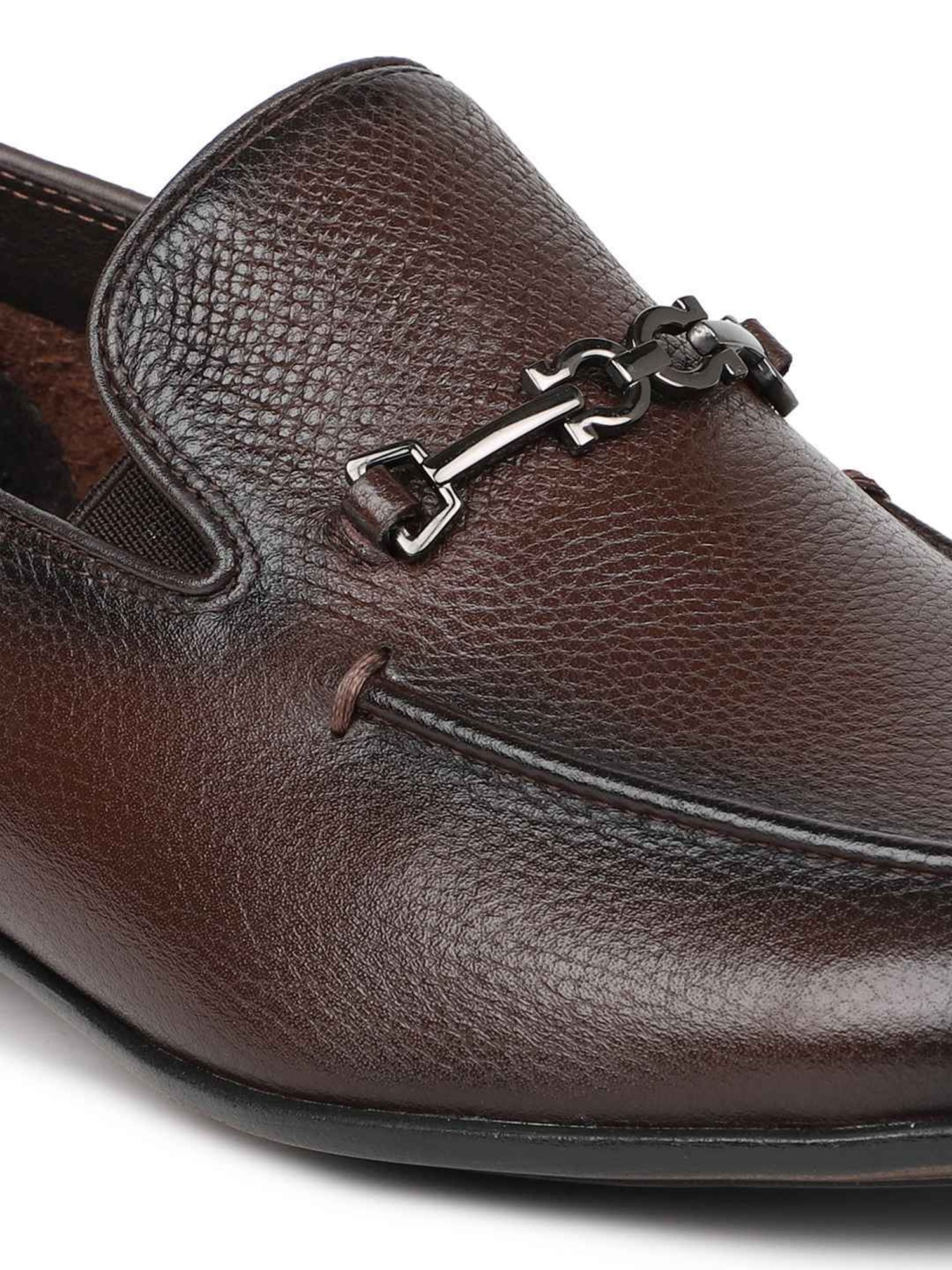 Atesber by Inc.5 Men's Brown Formal Loafers