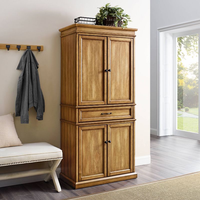 Wood 2 Door Storage Cabinet in White-Pemberly Row
