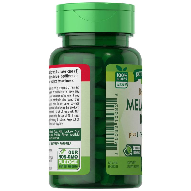 Nature's Truth Melatonin Dietary Supplement Tablets - 72ct