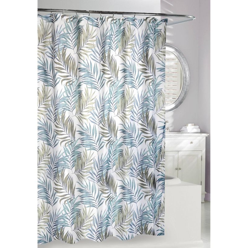 Key Largo Shower Curtain Teal/Green - Moda at Home