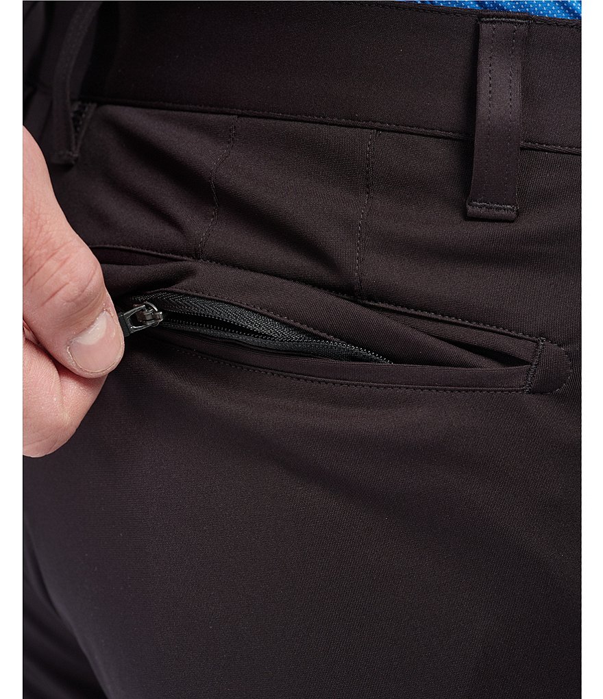 RHONE Slim-Fit Flat-Front Commuter Stretch Pants