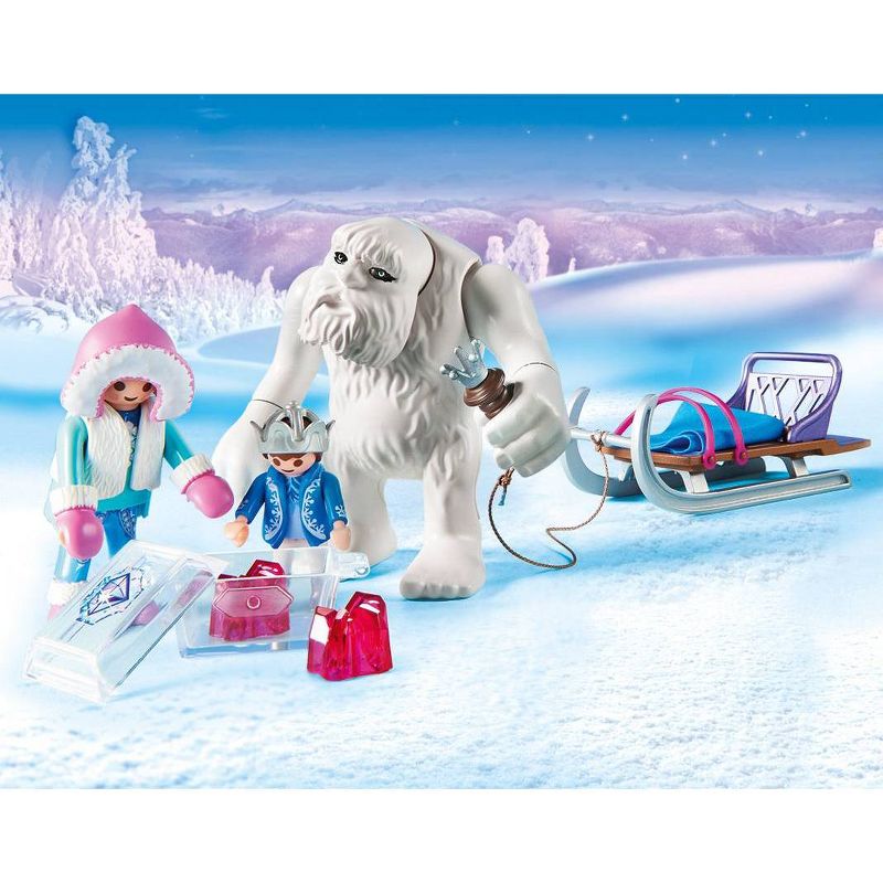 Playmobil Yeti with Sleigh Set