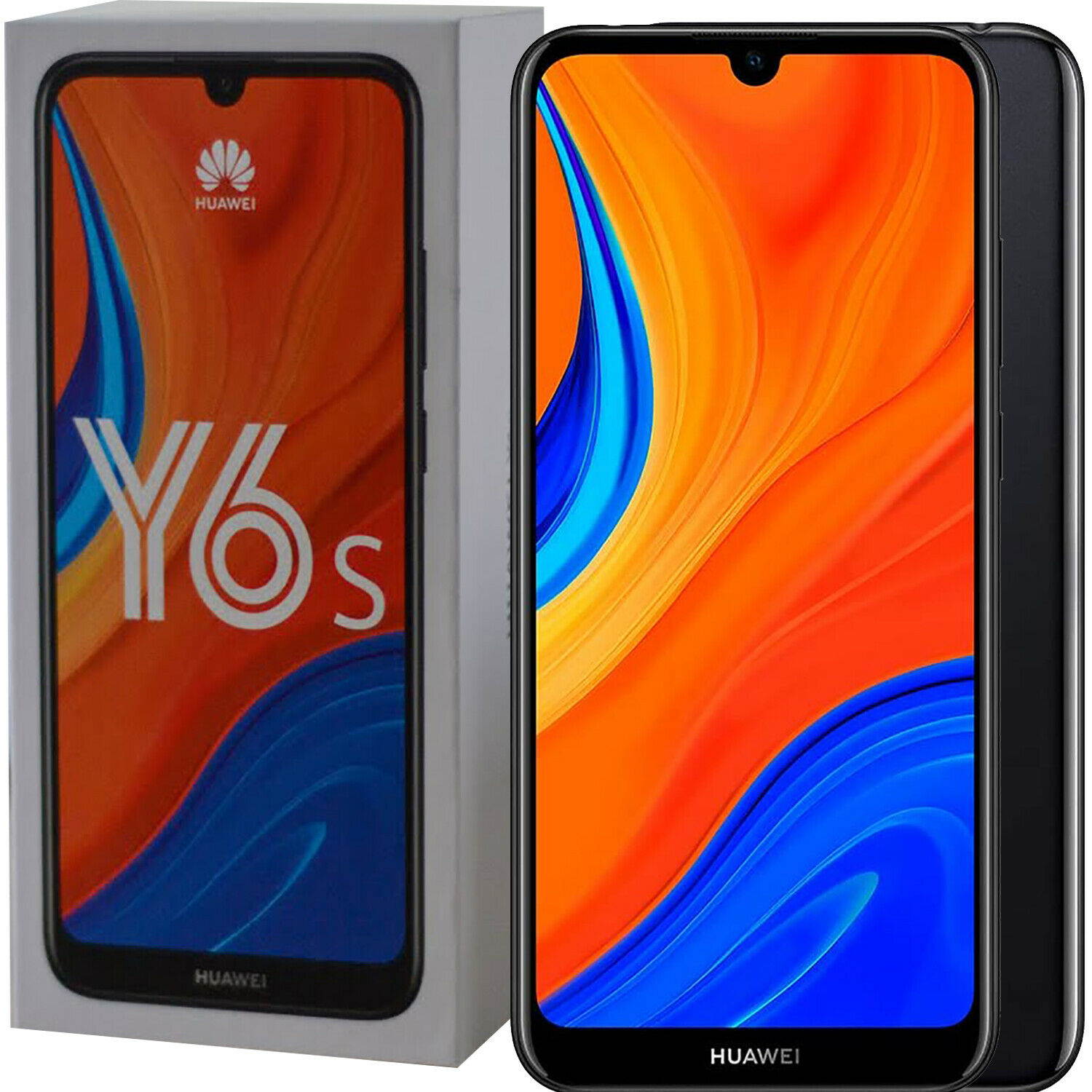 Huawei Y6s Dual-SIM 32GB ROM + 3GB RAM (GSM Only | No CDMA) Factory Unlocked 4G/LTE Smartphone (Starry Black) - International Version