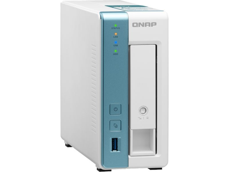 QNAP 4-Bay Personal Cloud NAS for Backup and Data Sharing 4-core 1.7GHz 1GB RAM w/ Lockable Drive Tray TS-431K-US