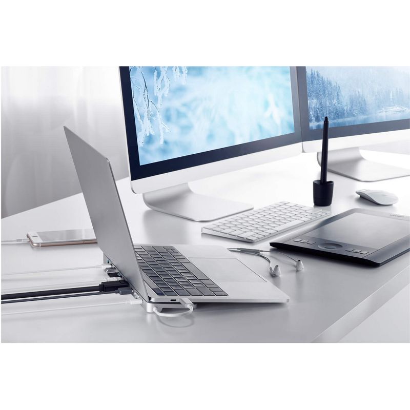 ATEN USB-C Multiport Dock with Power Pass-Through - for Notebook - 65 W - USB Type C - 4 x USB Ports - Network (RJ-45) - HDMI - VGA - DisplayPort