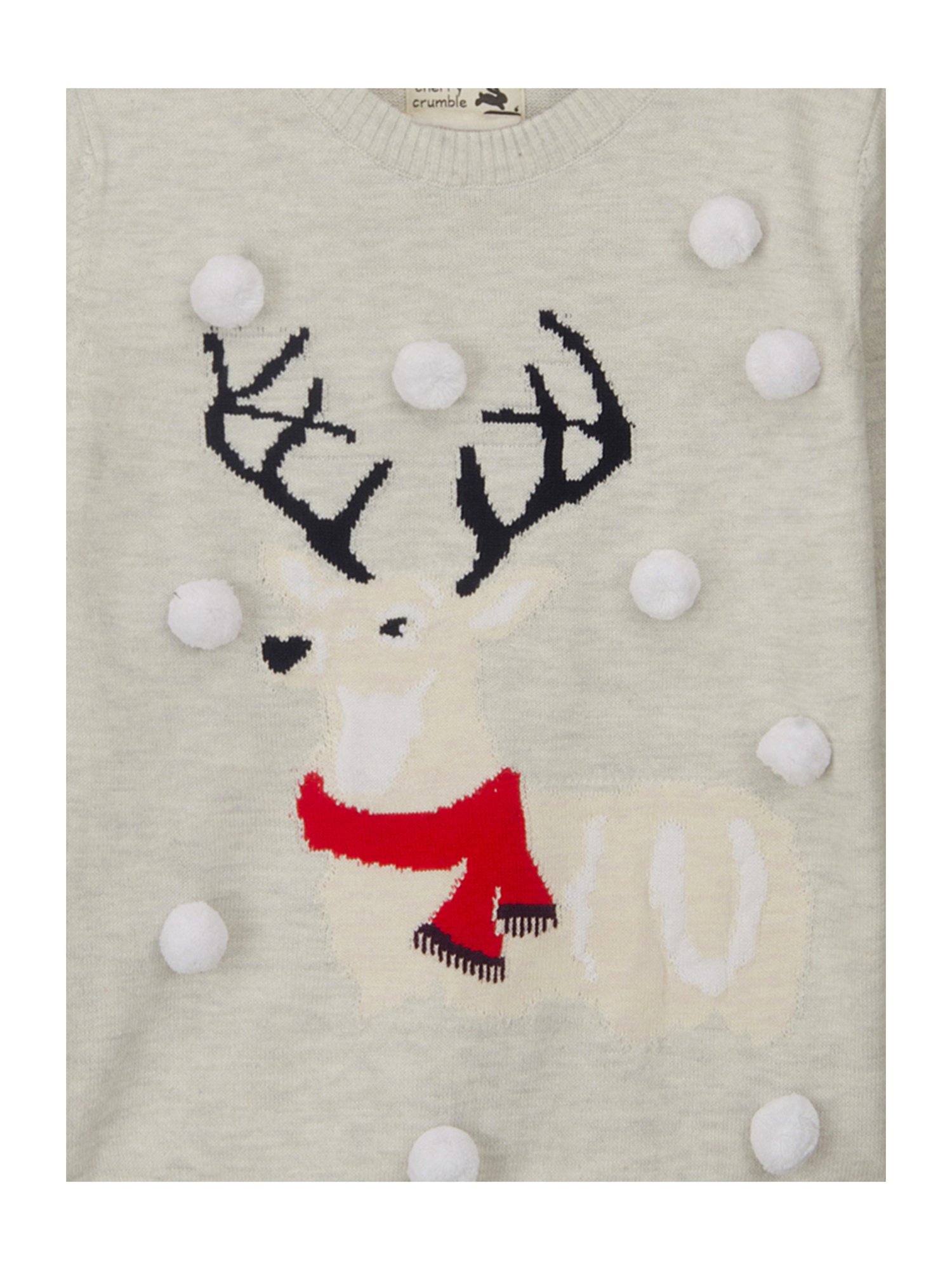 Cherry Crumble By Nitt Hyman Kids Navy & White Color Block Pattern Hoodie