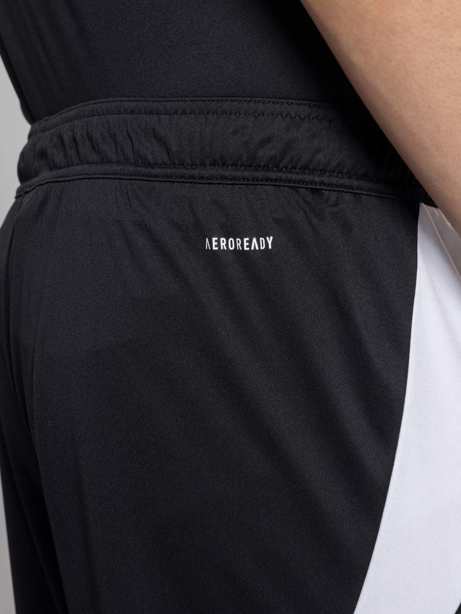 adidas Black Regular Fit Tiro 24 Football Shorts