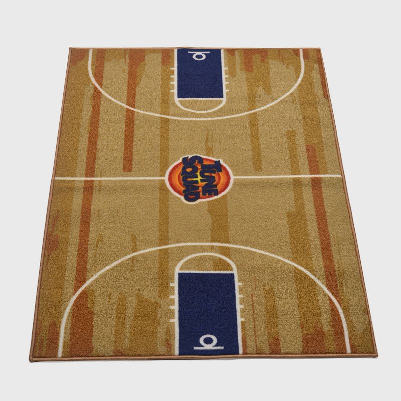 5'x4' Space Jam Basketball Rug