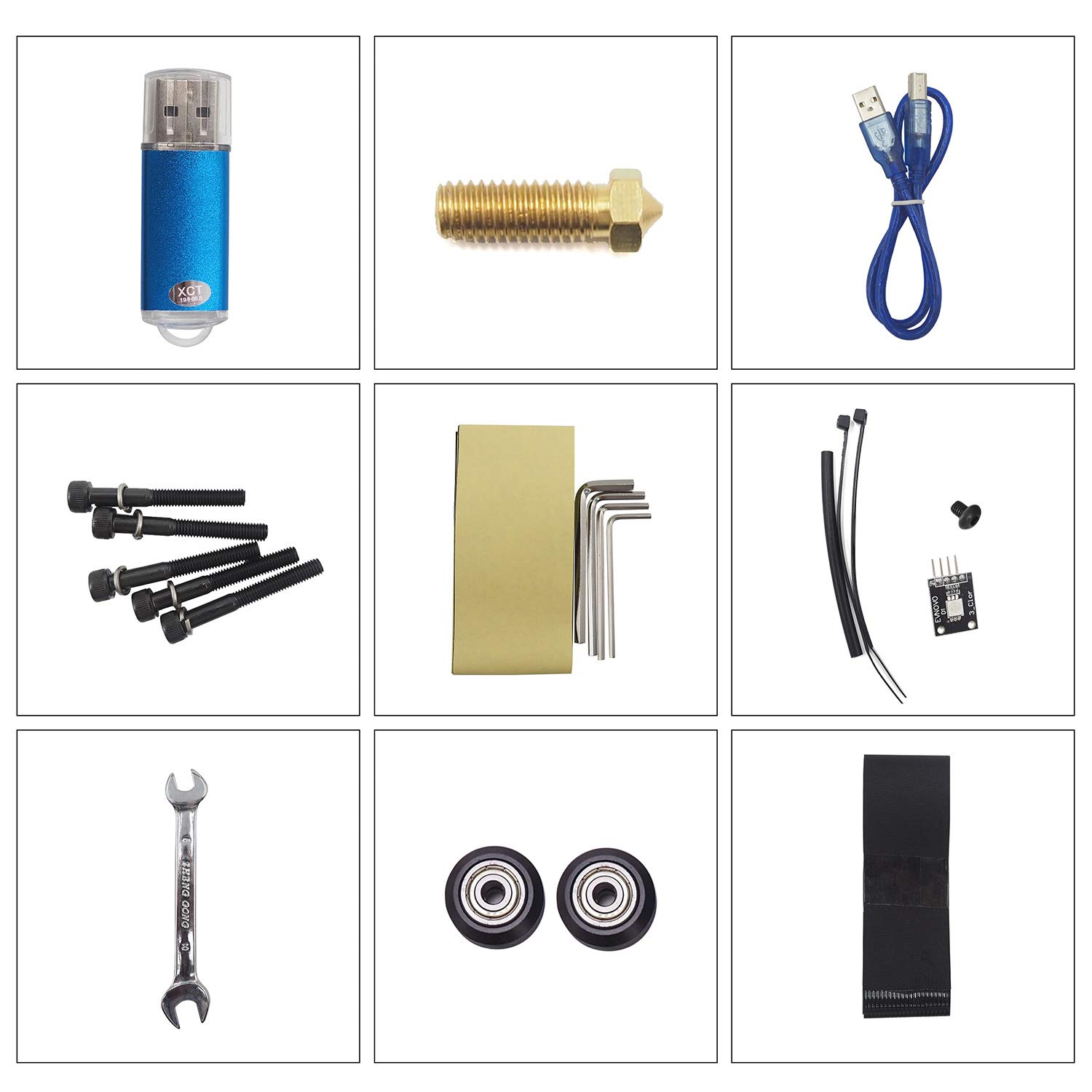 Artillery Genius 3D Printer High-Precision Dual Z-Axis TFT Screen Filament Runout Sensor & Power Failure Recovery