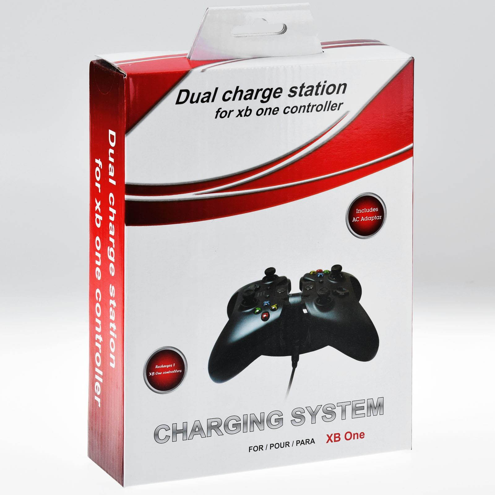 Dual Duo Wireless Controller Charger Dock Station for XBox ONE US Plug