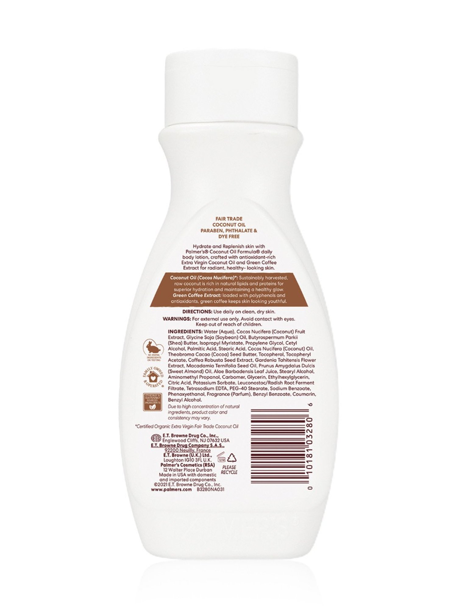 Palmer's Coconut Oil Formula with Vitamin E Coconut Hydrate Daily Body Lotion - 250 ml