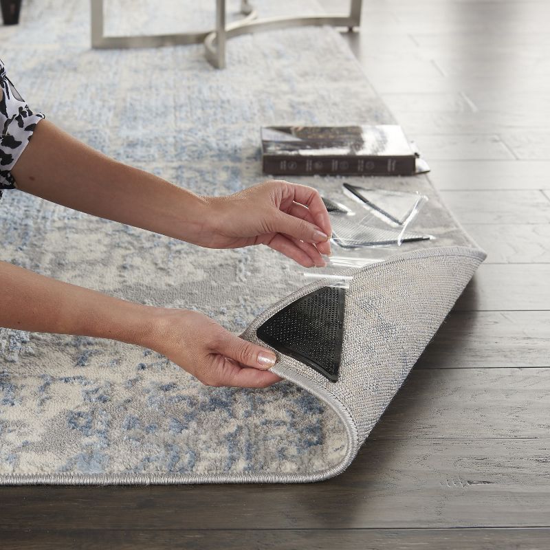 Nourison Firm Grip Anti Slip Rug Gripper - Set of 8