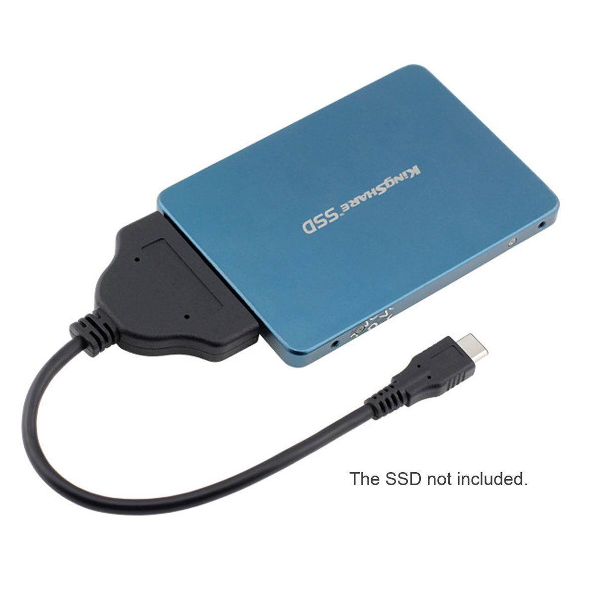 USB 3.1 Type C Male to SATA 22 Pin 2.5" Hard disk driver SSD Adapter Cable