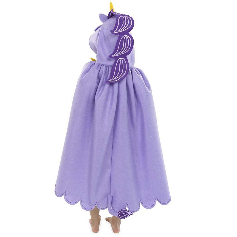 Magic Cabin - Unicorn Cloak for Kids Dress Up Imaginative Play, Purple