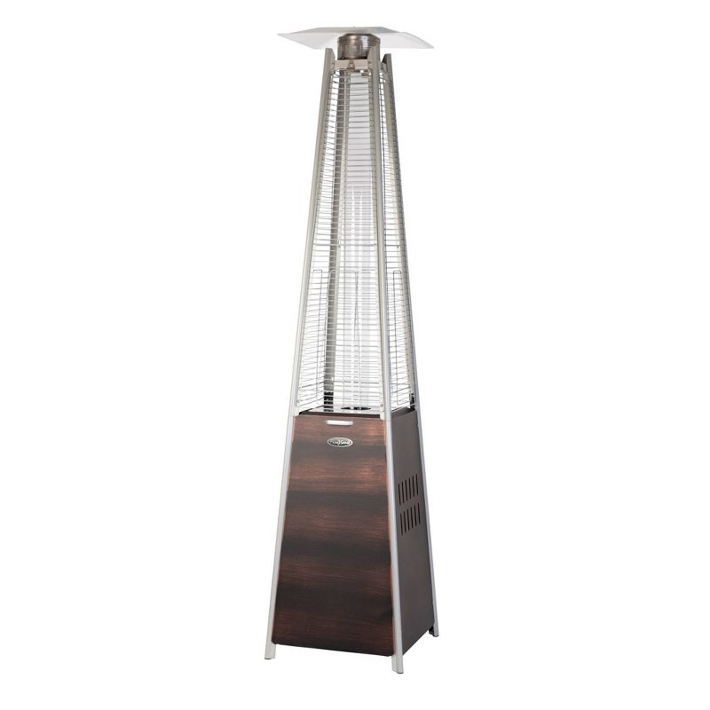 Coronado Brushed Bronze Pyramid Flame Patio Heater - Fire Sense