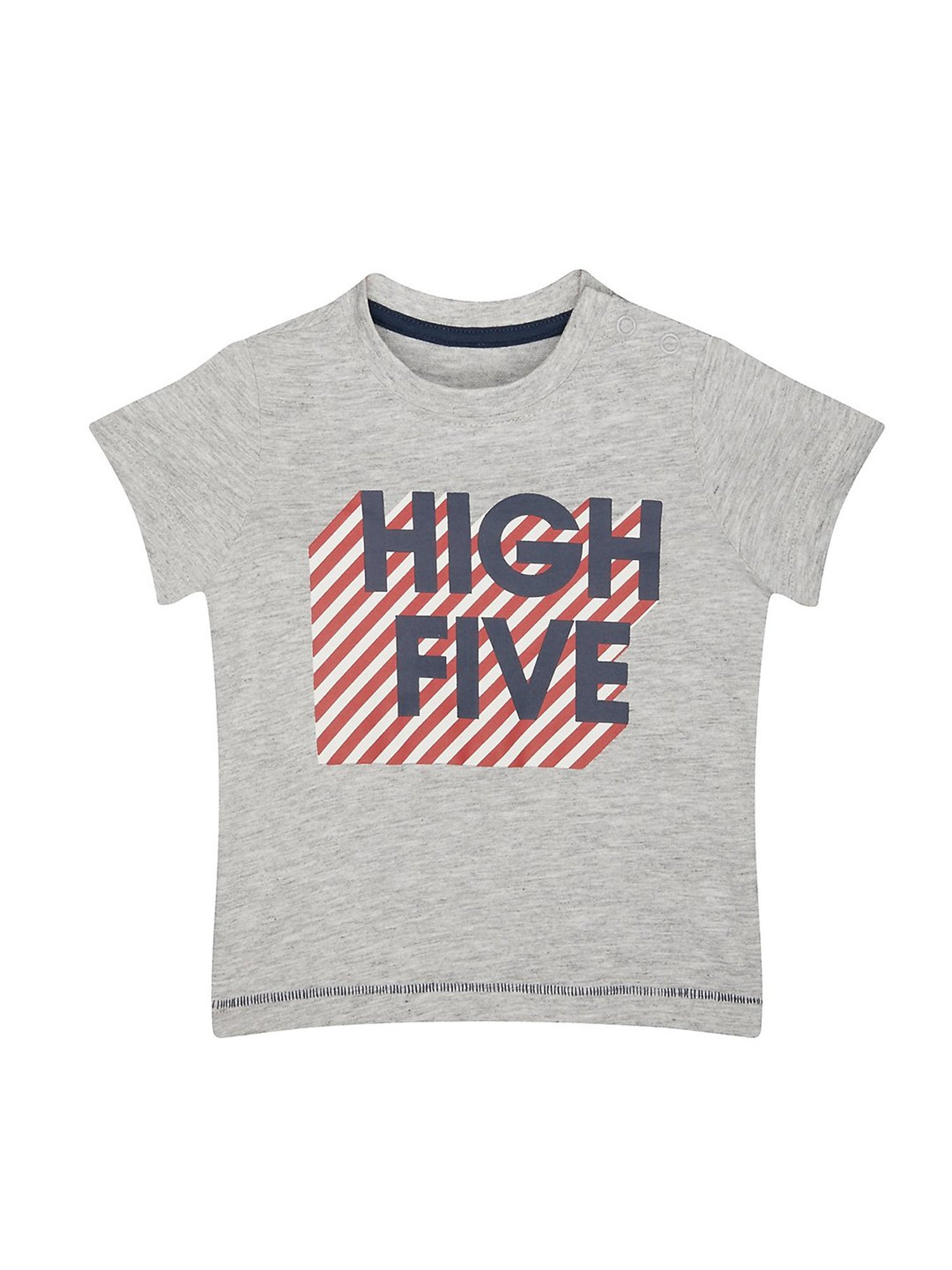 Mothercare Kids Grey Graphic Print T-Shirt
