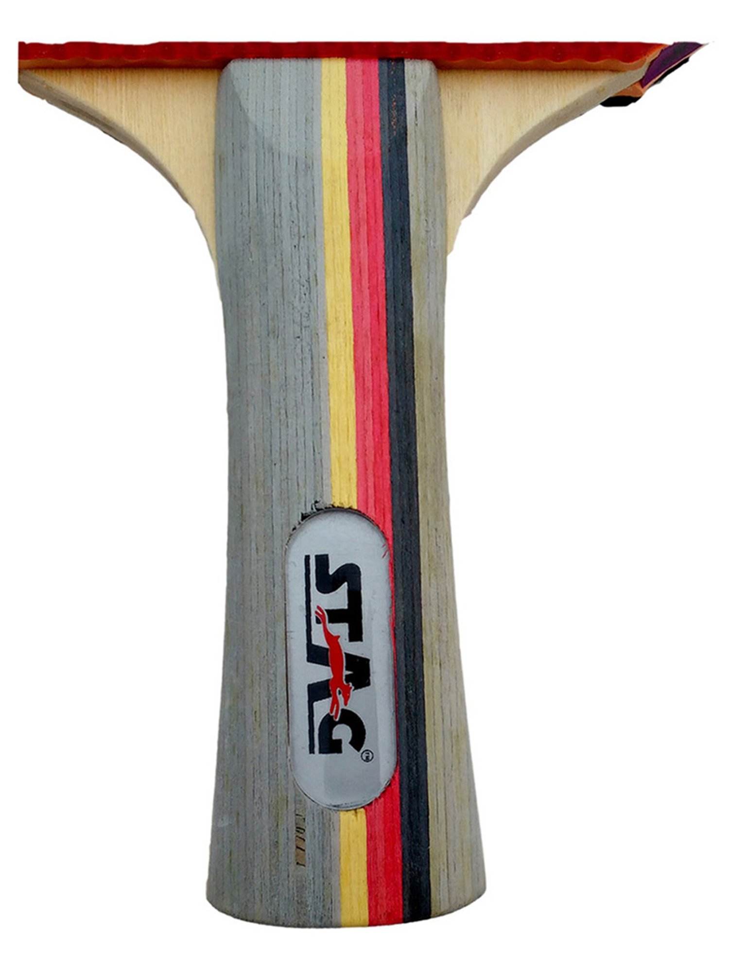 Stag Global Advanced ITTF Approved Rubber Ninja Fire Table Tennis Racquet (Multicolor)