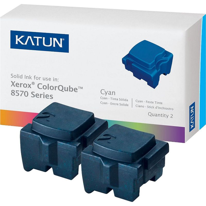 Katun 39395 Compatible 108R00926 Solid Ink Stick Cyan 2/BX 