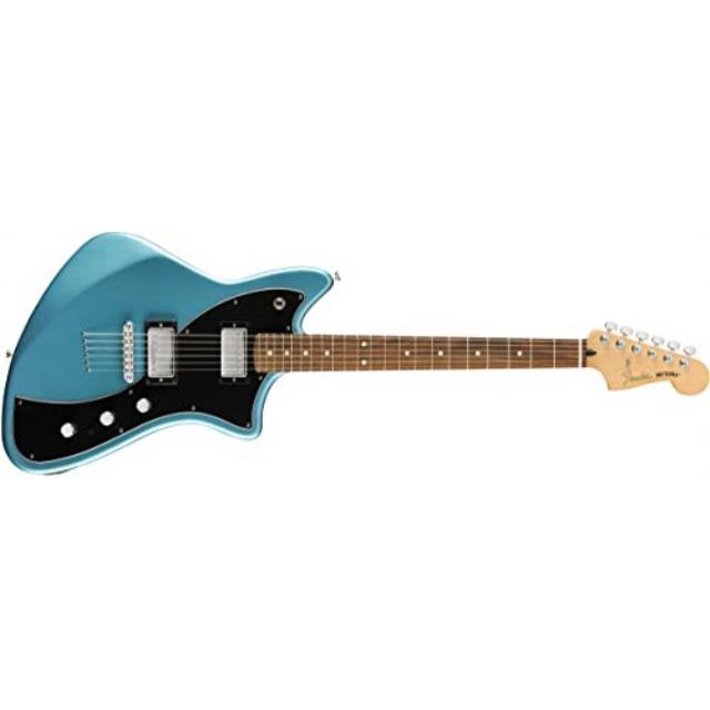 fender alternate reality meteora electric guitar  hh  pau ferro  lake placid blue