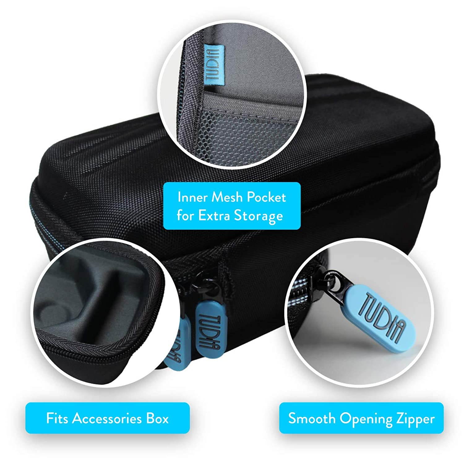 TUDIA EVA Case Compatible with Logitech M585 Wireless Mouse, Hard Travel Carrying Case For Gaming Mouse [CASE ONLY, Device NOT Included]