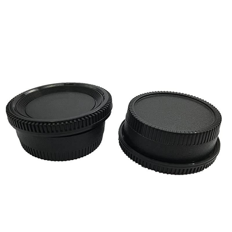 2 Set Body Cap amp Camera Rear Len Cover for Nikon FAI Mount DSLR Fit D7500D750 D700 D810D800 D800E D610 D600 D40 D50D5D500 D60 D70 D70S D80 D40X D90 D3400