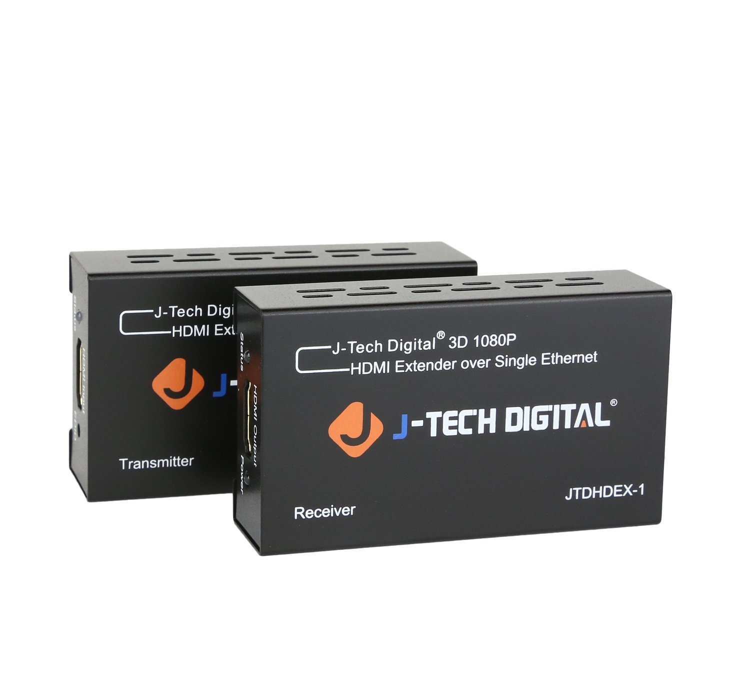 J-Tech Digital HDMI Extender By Single Cat 5E/6/7 Full Hd 1080P With Deep Color, EDID Copy, Dolby Digital/DTS