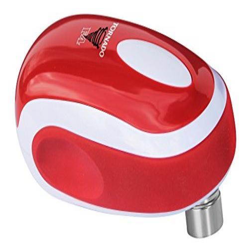 Tornado F4 Can Opener - New and Improved - Safest, fastest, Easiest Hands-Free Can Opener (Red)